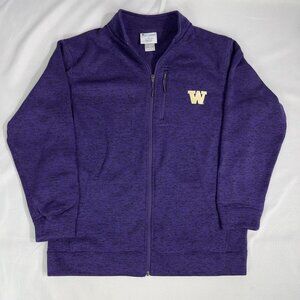 Champion University of Washington Huskies Full Zip Jacket Men’s XL Purple Fleece